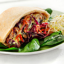 Curried Tofu in Pita Bread
