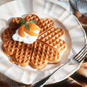 California Apricot Pecan Waffles